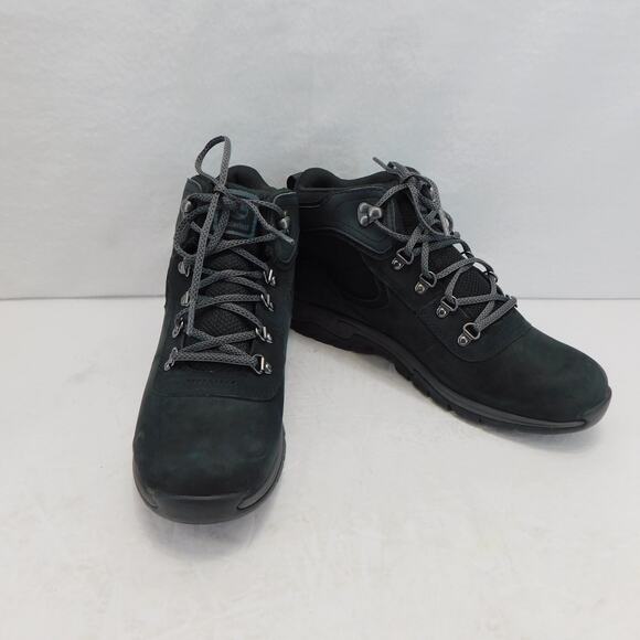 Timberland Women's Black Mt. Maddsen Mid Waterproof Hiking Boots Size 9 - New - Picture 2 of 14